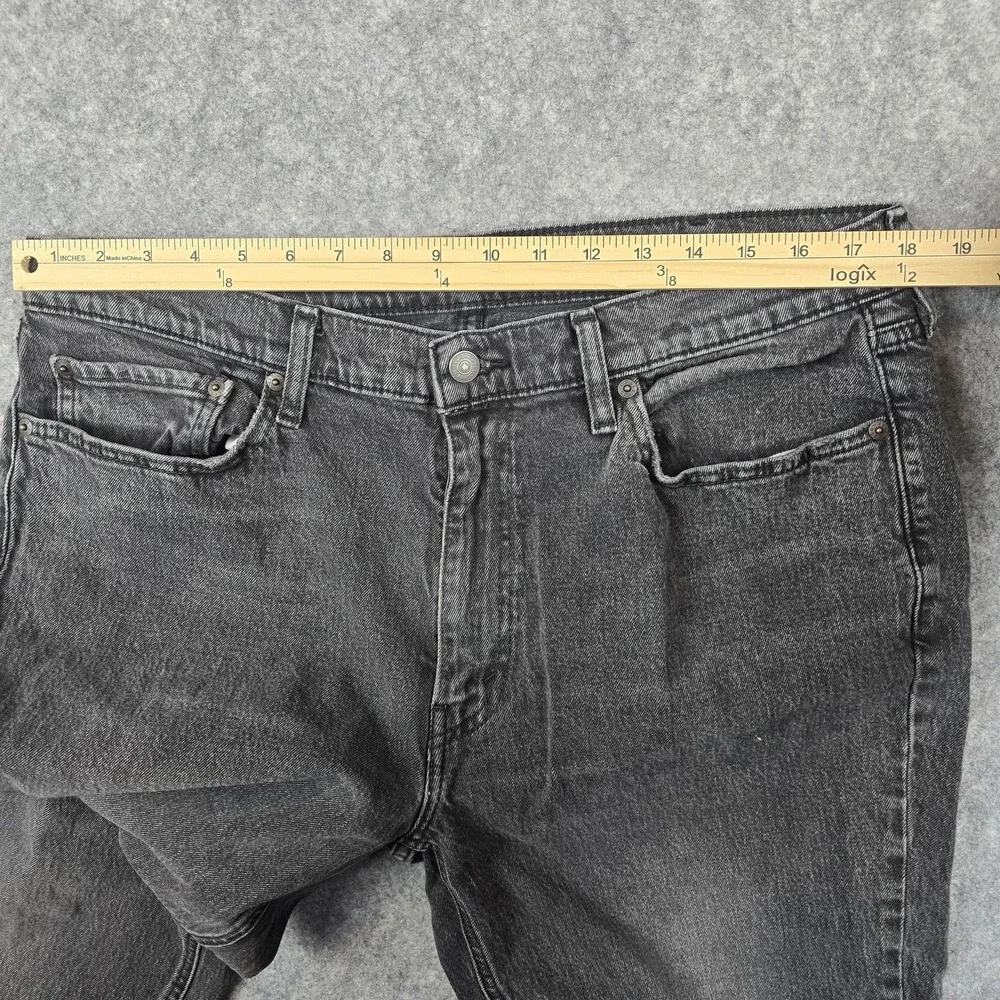 Levi's 541 Jeans Mens 38 Black Charcoal Wash Tapered‎ Athletic Denim Pants